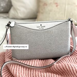 COPY - 🆕 KATE SPADE | Lunar Light Silver Shimmy Glitter Purse Crossbody